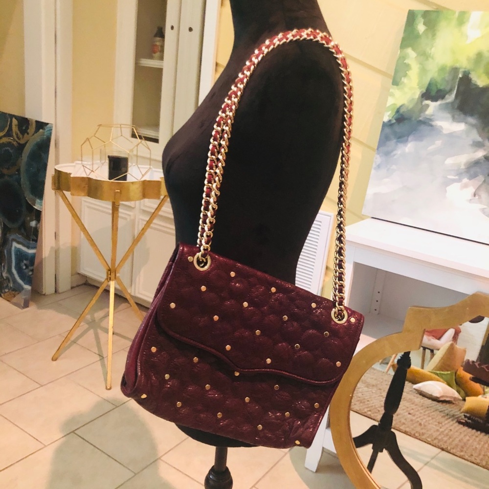 Rebecca Minkoff Burgundy Crossbody